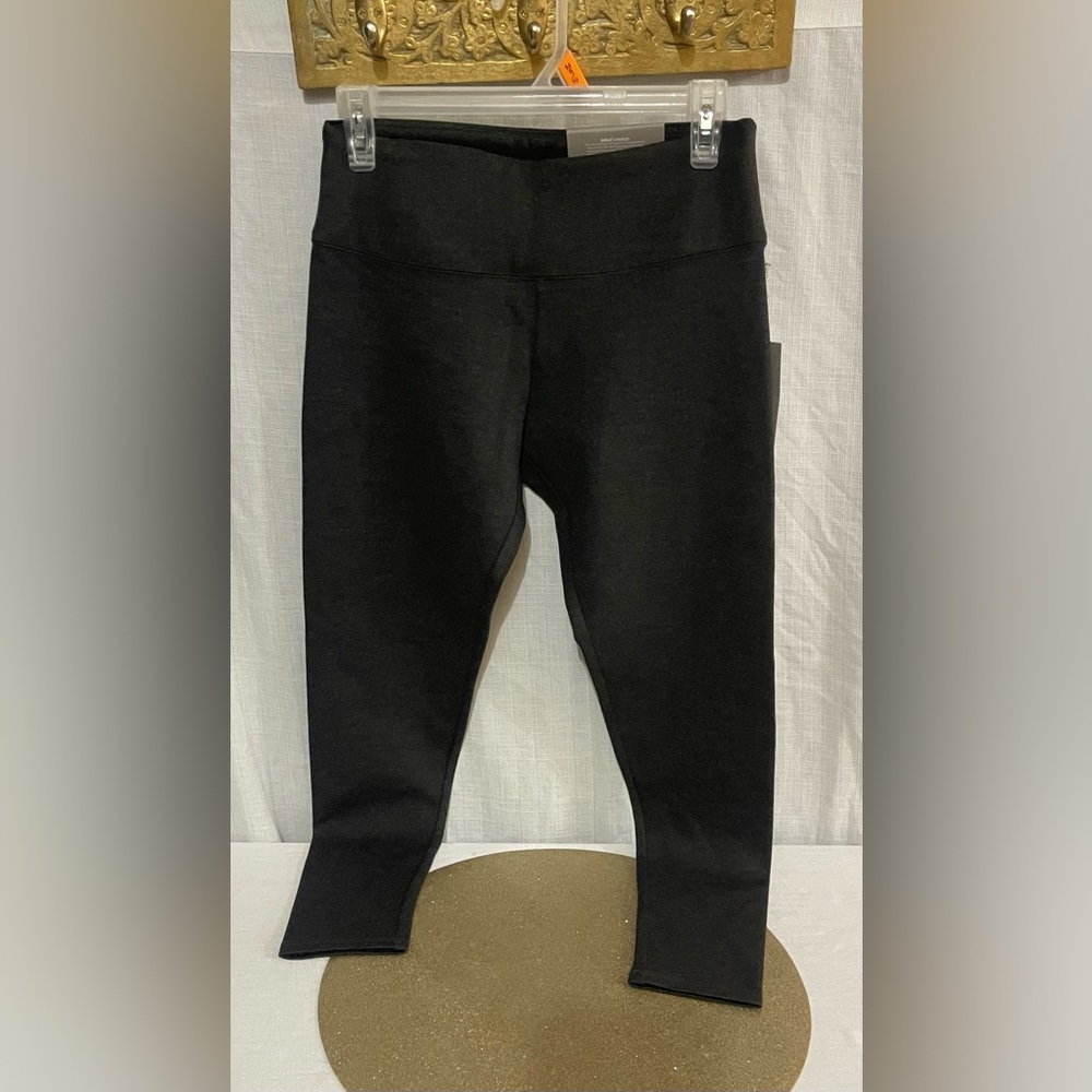 Soft Surroundings Heather Grey High-Rise Stretch Leggings